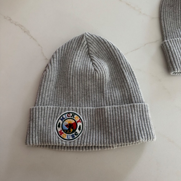 Disney Mickey Mouse Grey Beanies - Picture 11 of 13